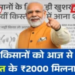 Tittle- किसानों का इंतजार खत्म — ₹2000 ट्रांसफर शुरू, स्टेटस चेक करने का आसान तरीका | PM Kisan 22th Kist